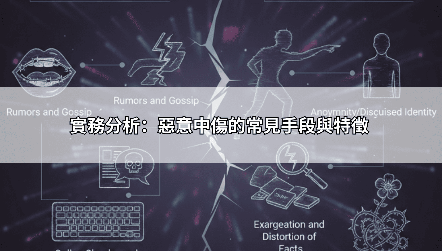 實務分析:惡意中傷的常見手段與特徵